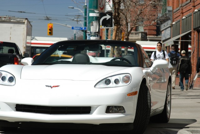 white corvette