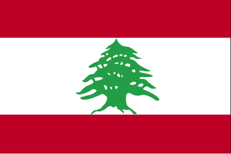 Lebanon flag. Source: